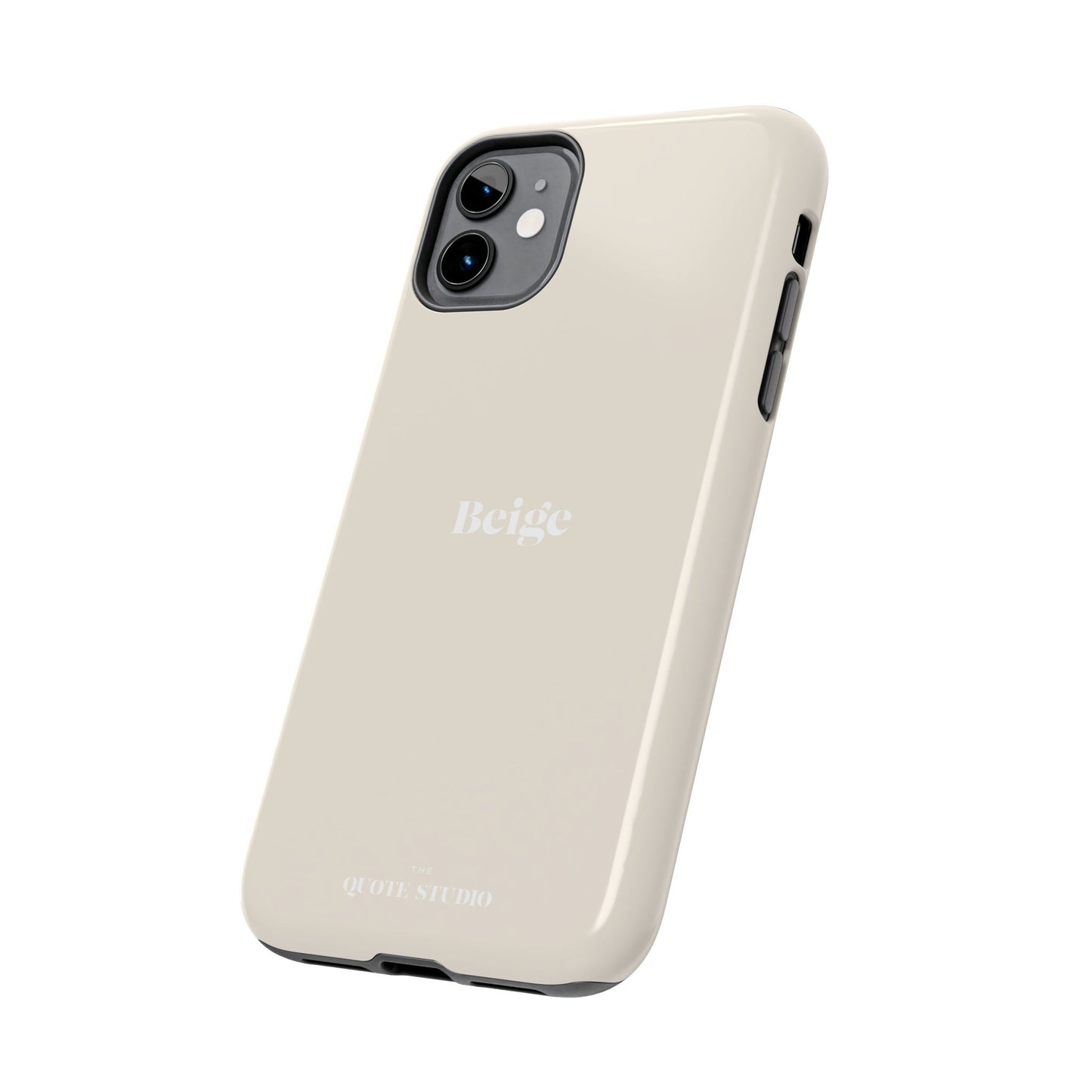 Tough Phone Cases - Beige