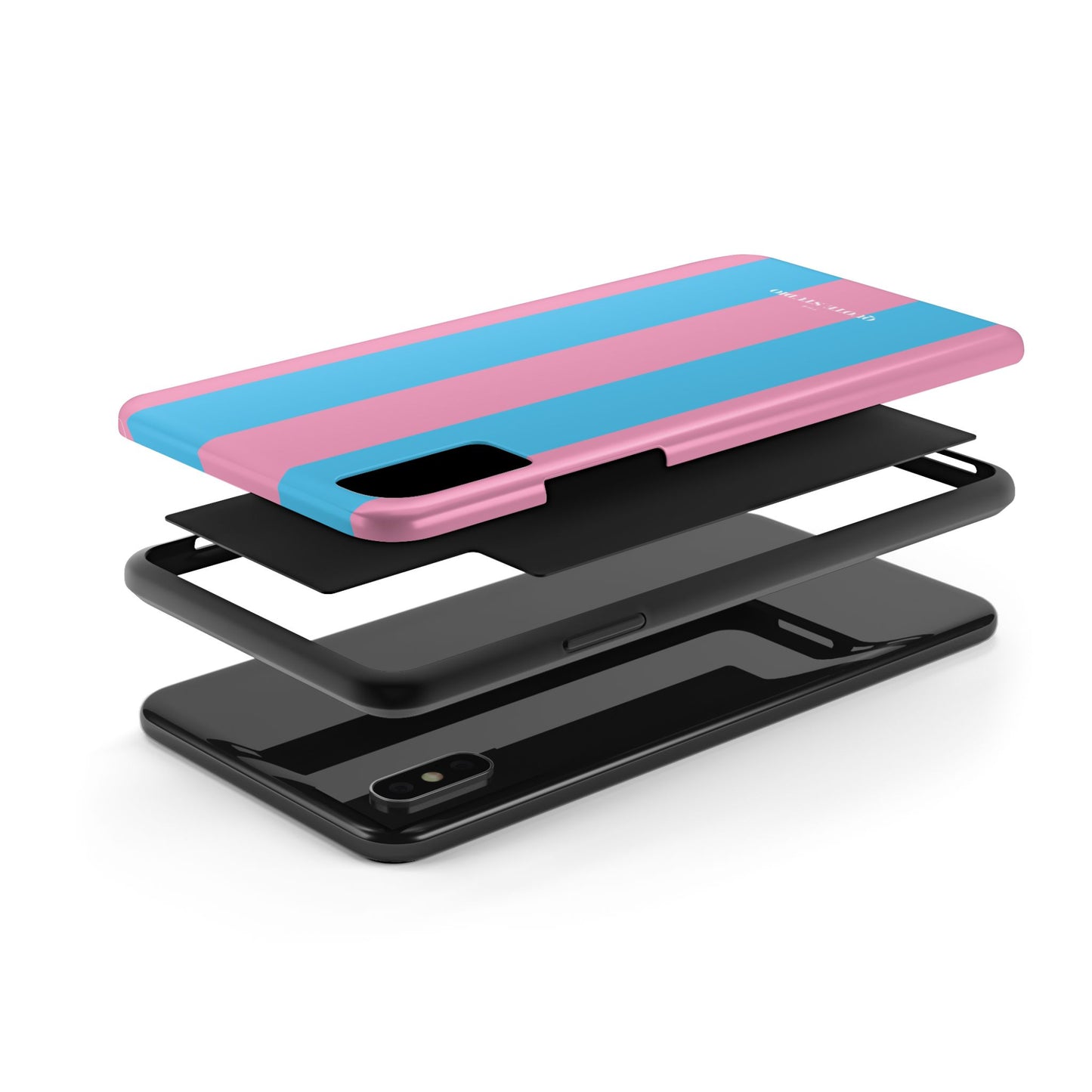 Tough Phone Cases - Colourful Stripes Design