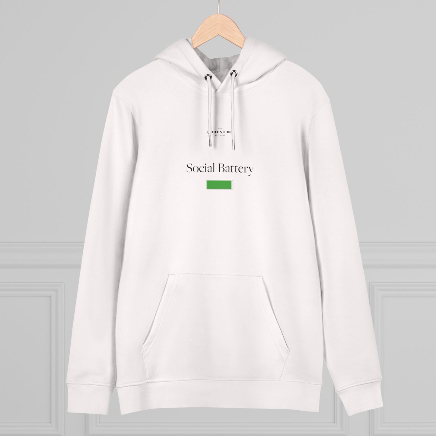 Social Battery High Hoodie