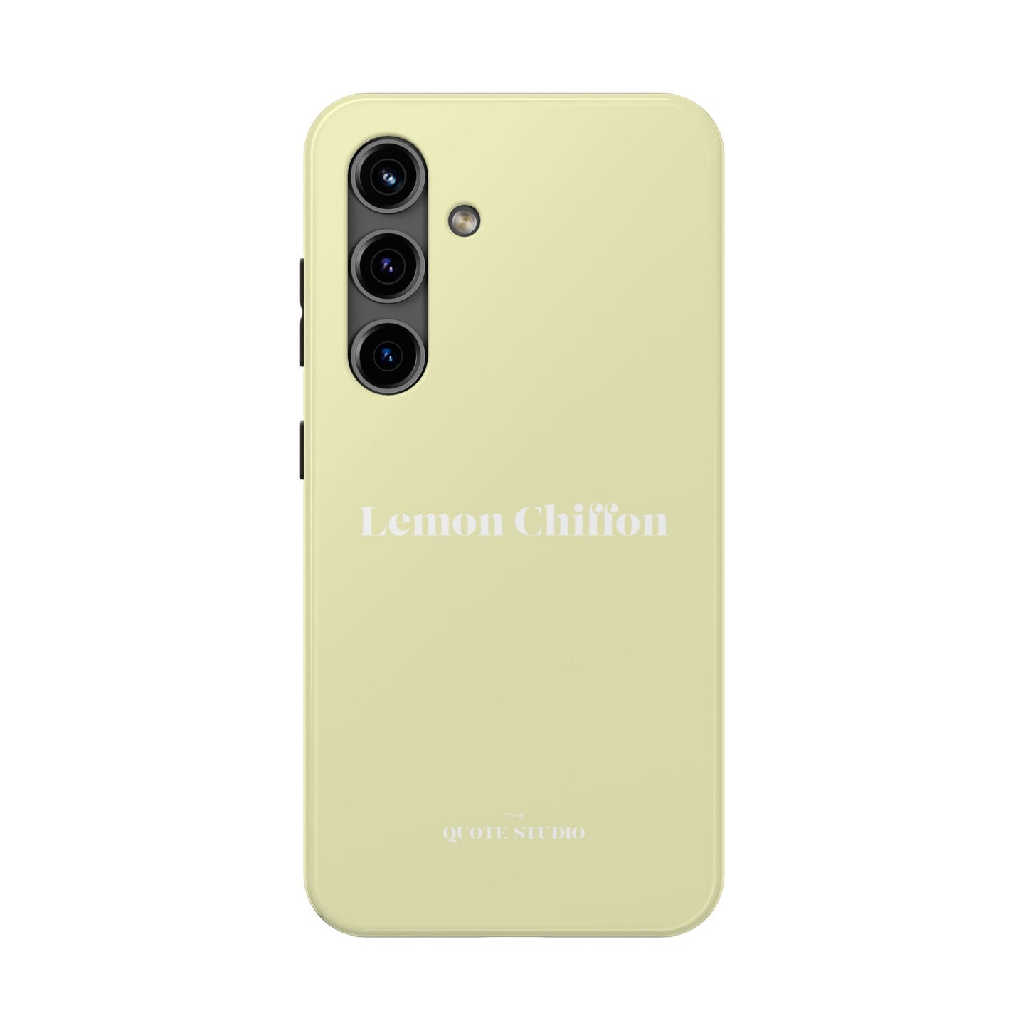 Tough Phone Cases - Lemon Chiffon