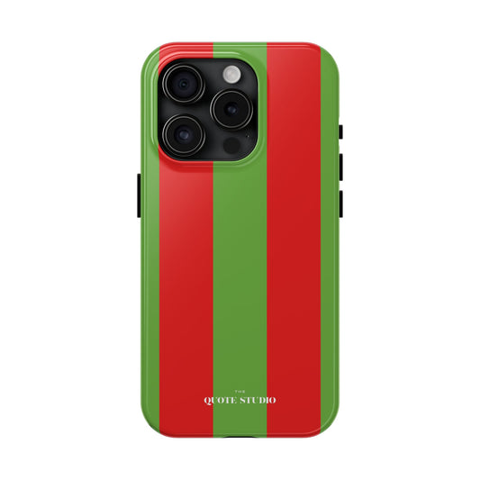 Tough Phone Cases - Colourful Stripes Design