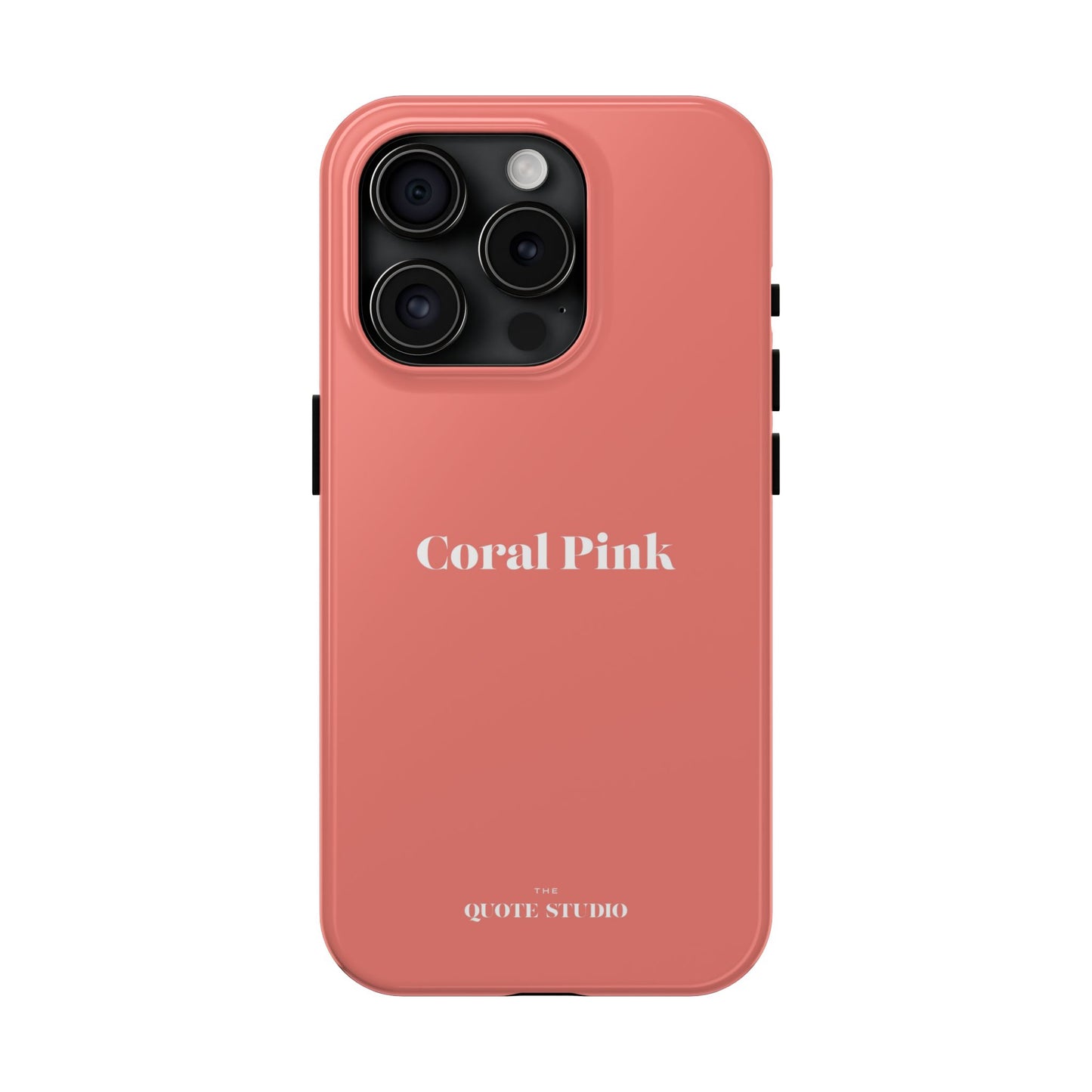 Tough Phone Cases - Coral Pink