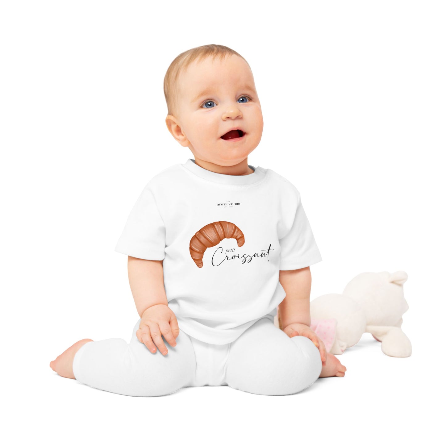 Petit Croissant Baby T-Shirt