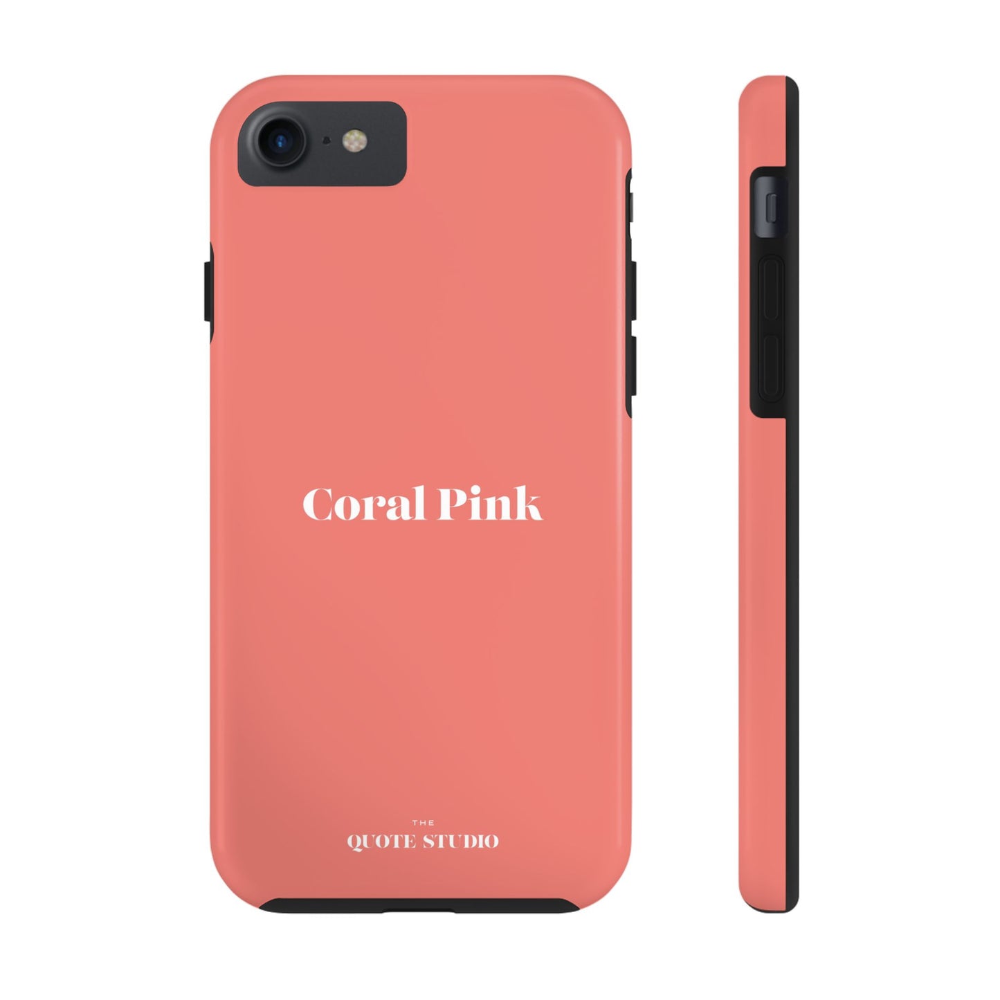 Tough Phone Cases - Coral Pink