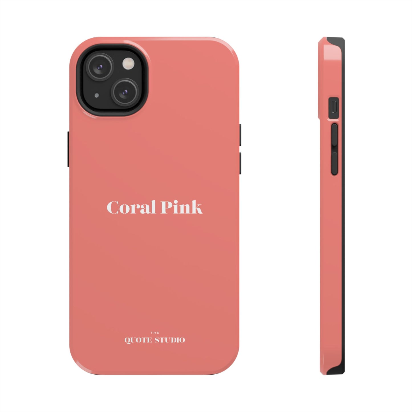Tough Phone Cases - Coral Pink