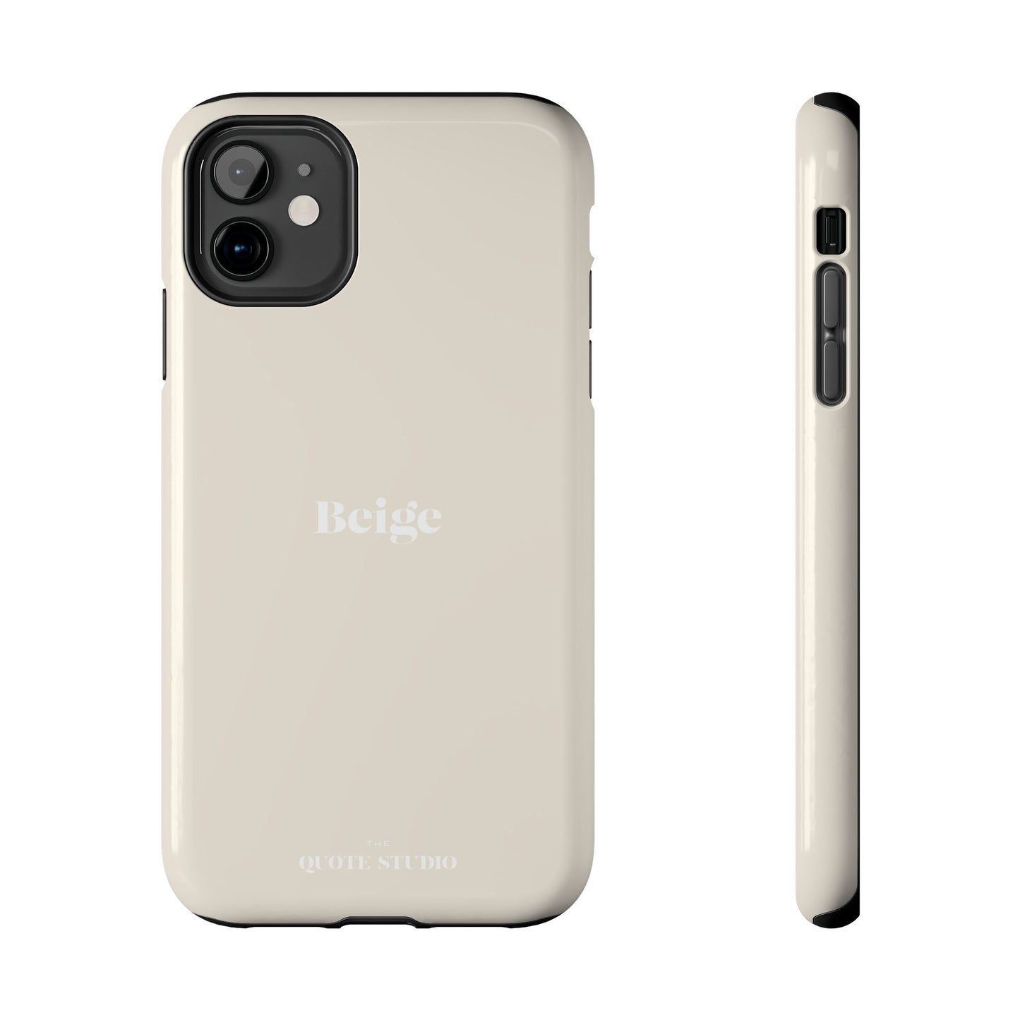 Tough Phone Cases - Beige
