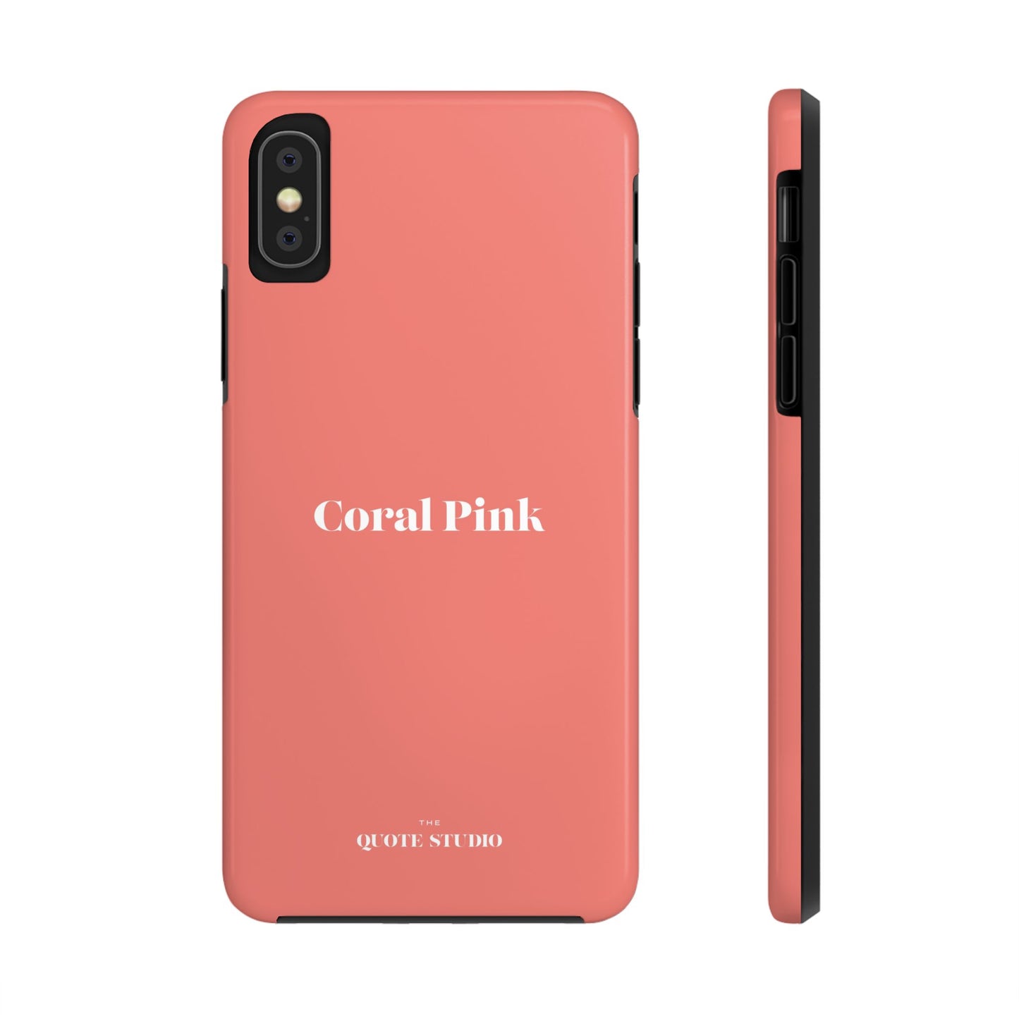 Tough Phone Cases - Coral Pink