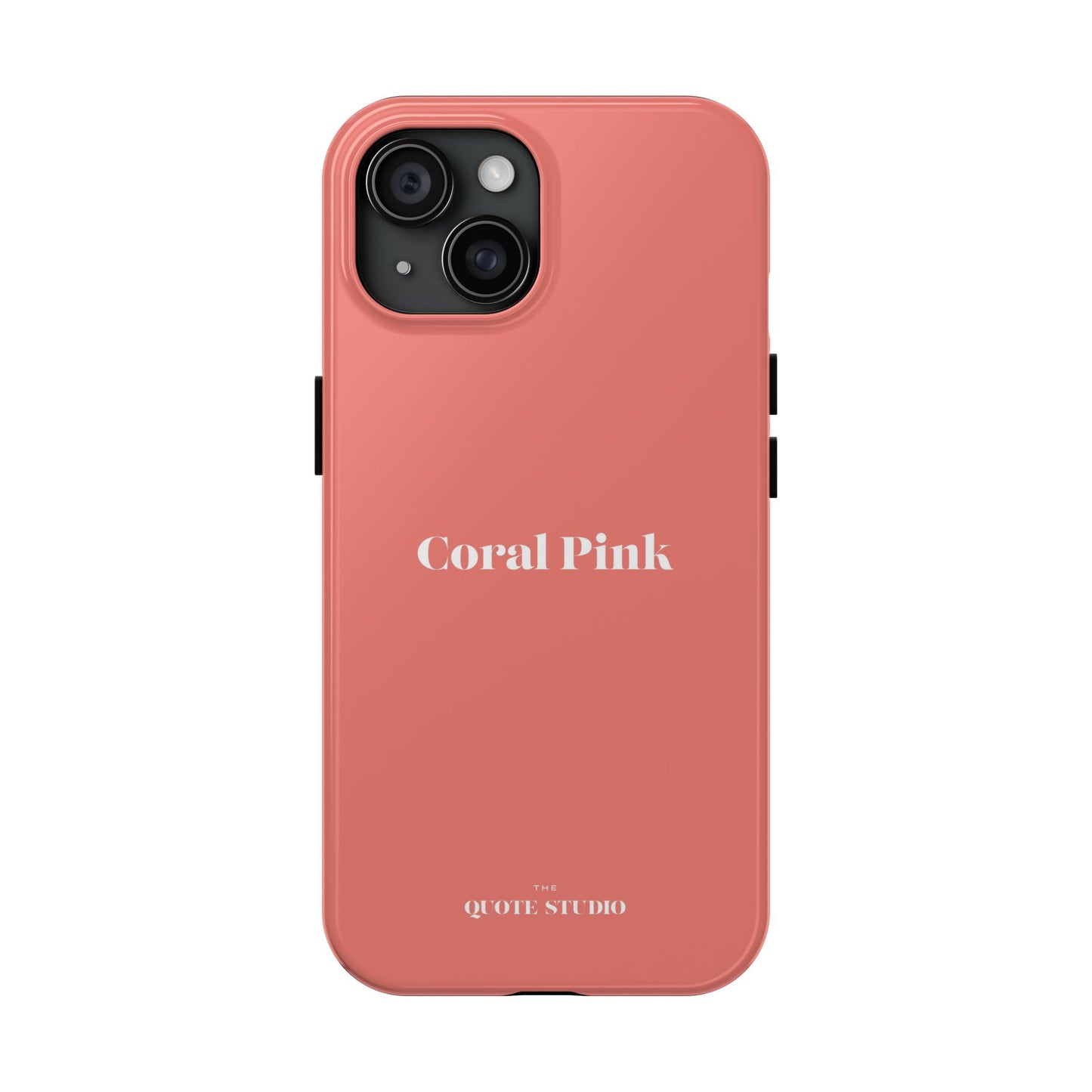 Tough Phone Cases - Coral Pink