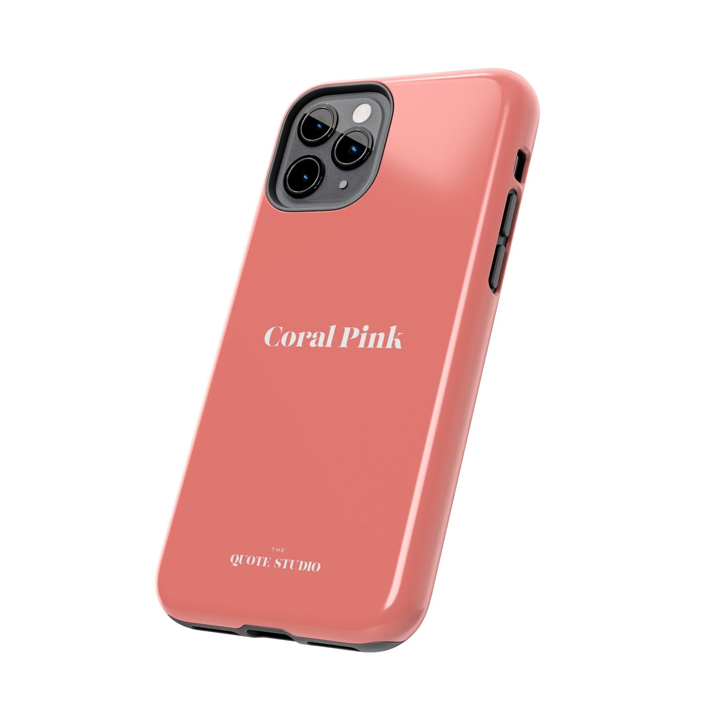 Tough Phone Cases - Coral Pink