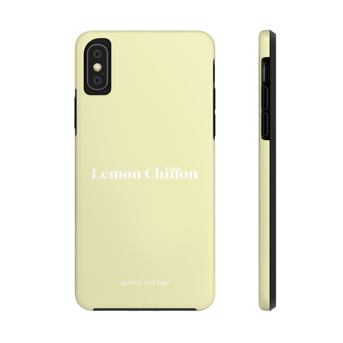 Tough Phone Cases - Lemon Chiffon