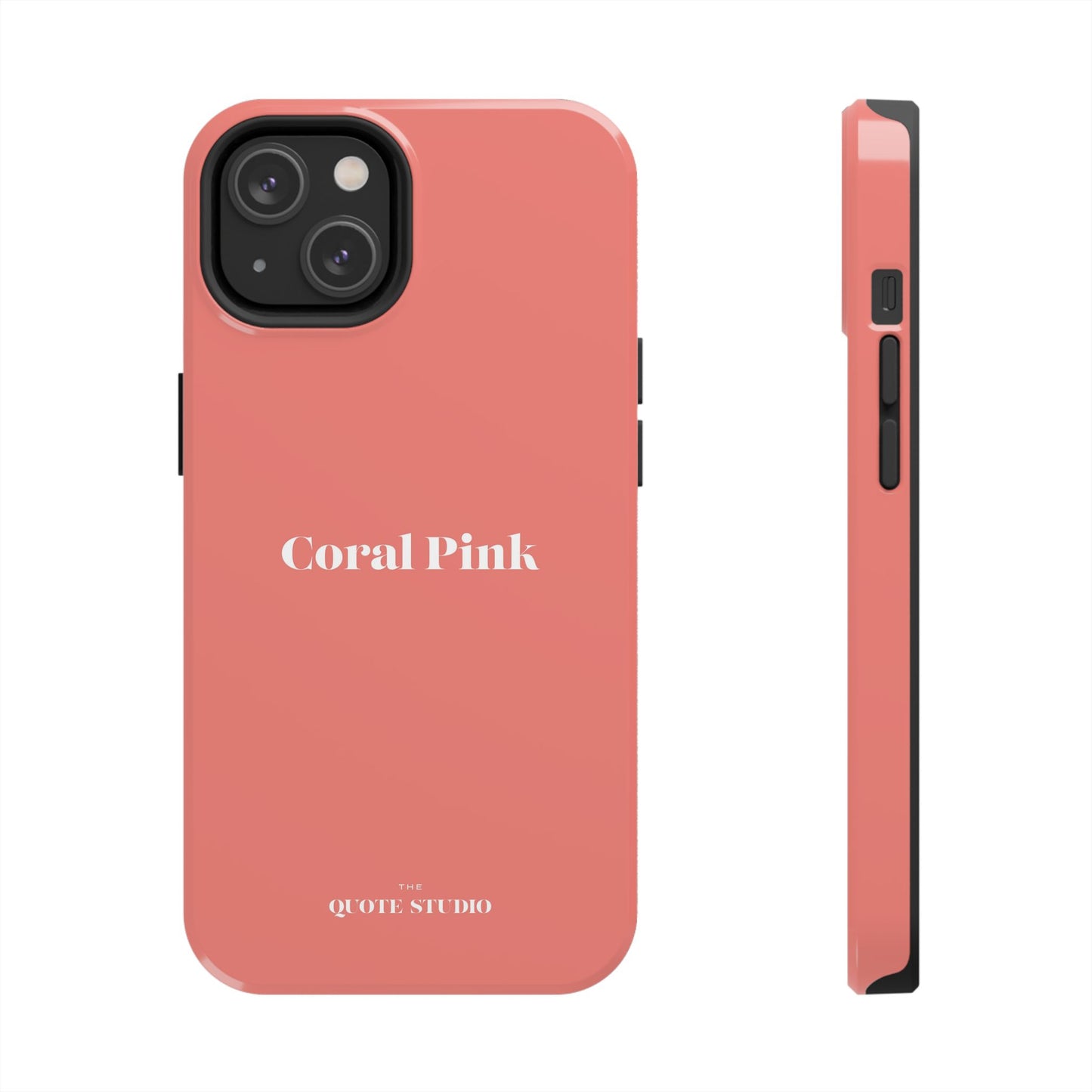 Tough Phone Cases - Coral Pink