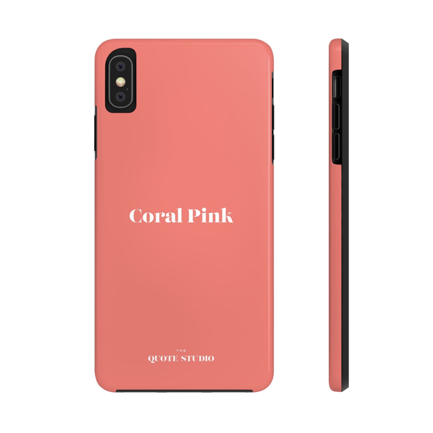 Tough Phone Cases - Coral Pink