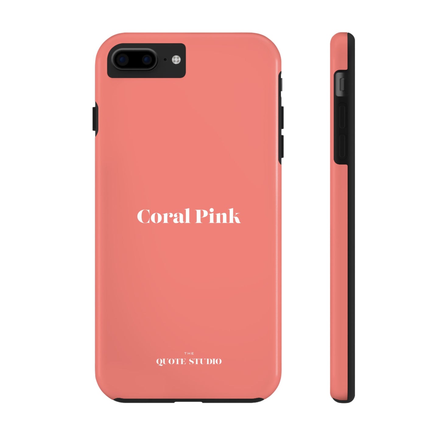 Tough Phone Cases - Coral Pink