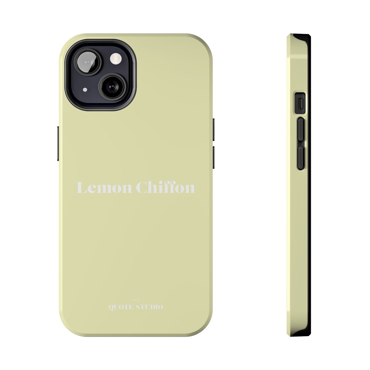Tough Phone Cases - Lemon Chiffon