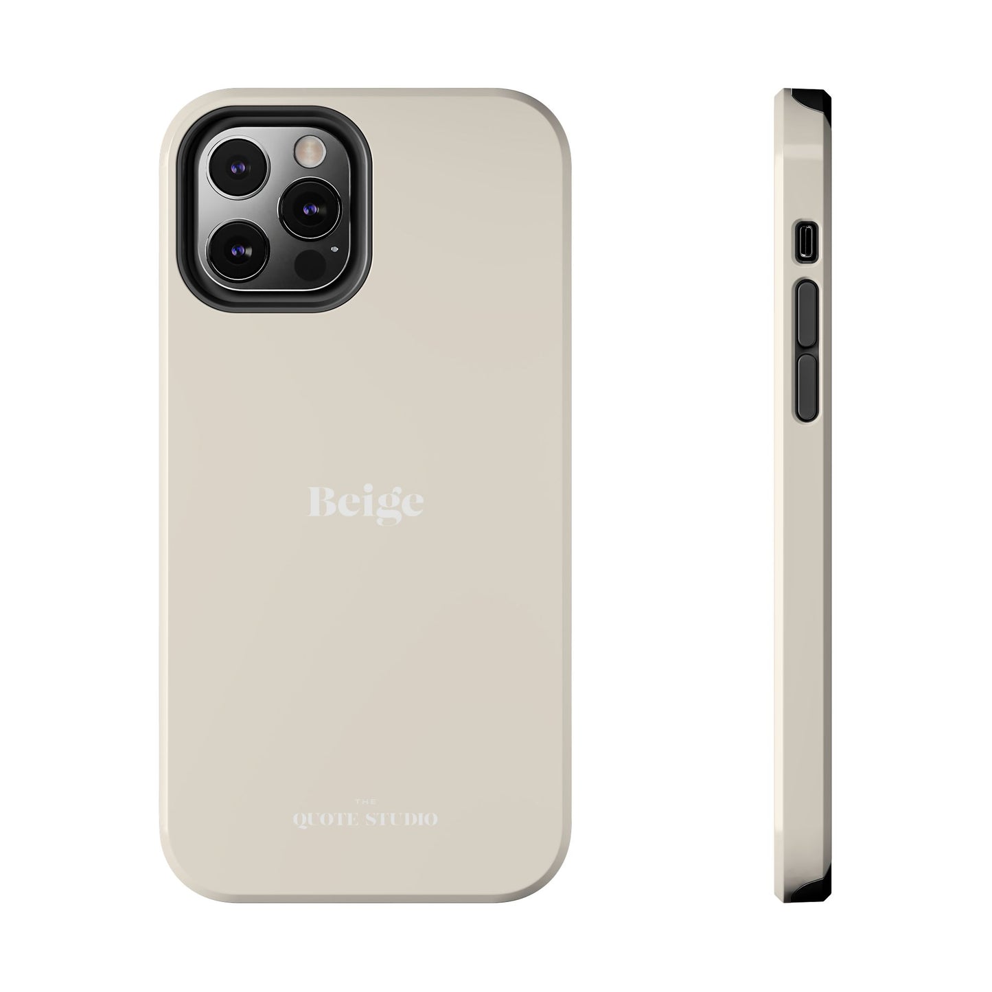 Tough Phone Cases - Beige