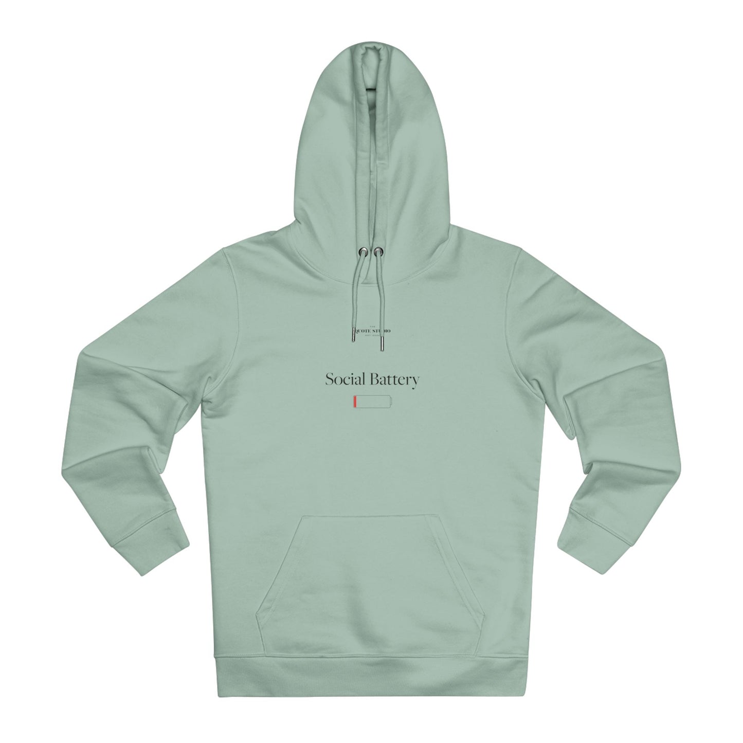 Social Battery Low Hoodie