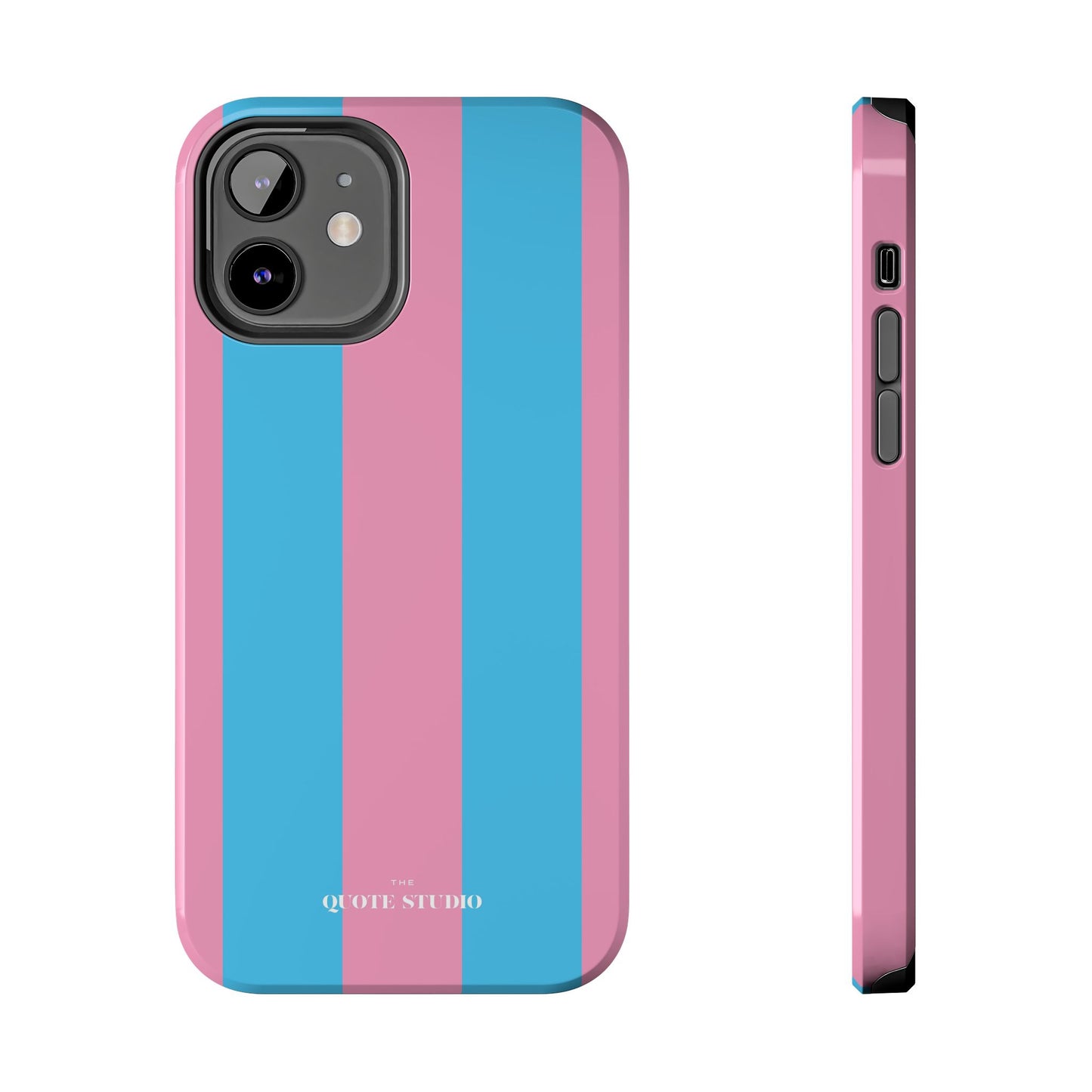 Tough Phone Cases - Colourful Stripes Design